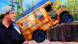 $100,000 Epic Off-Road Bread Van Climbs Insane Rock Wall!