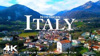 [4K] ITALY 2024  Drone Aerial | 4 Hour Ambient Relaxation Film of Italia