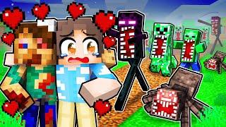 KİMSENİN BİLMEDİĞİ MUTANT EFSANE İLE ARKADAŞ OLDUM  - Minecraft