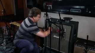 Recording Electric Guitar Session 4 - Microphone Placement with Ross Hogarth