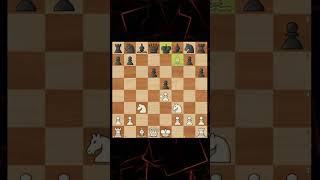 Хитрейшая ловушка в Сицилианской Защите!  #chess #шахматы #shorts