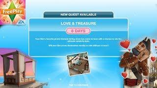 Simsfreeplay - Love and Treasure Quest(Discovery Quest)Love & Treasure Update