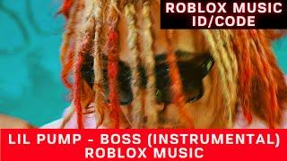 Lil Pump   Boss - [Instrumental] Roblox ID |  Roblox Radio Codes/IDs