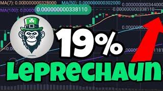 Leprechaun Token LPC 19% UP Rumbo $0.000000002