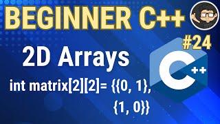 Multidimensional Arrays in C++ (2D arrays)