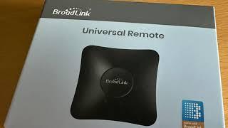 How to program the BroadLink RM4 pro IR and RF Universal Remote to work with 433Mhz blinds