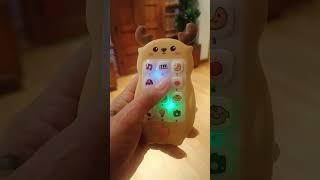 AMAZING DIGITAL PHONE TOY #asmr #soundeffects #cute #digitallearning #phonetoy