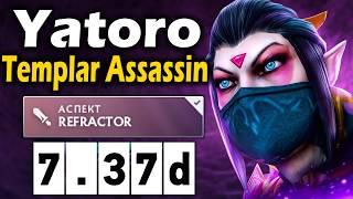 Яторо на Темпларке, Против Аммара! - Yatoro Templar Assassin 7.37 ДОТА 2