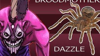 Связки дота 2 - Broodmother и Dazzle