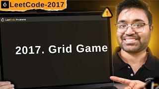 2017. Grid Game | leetcode daily challenge | shashcode | java | dsa | shashwat | hindi