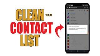 How to Delete Contacts From Google Account Permanently