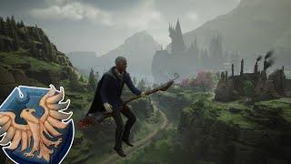 Exploring Hogwarts - Broom Flying - PC Free Roam