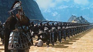 Dwarves of the Iron Hills Vs Goblins of Moria | 30,000 Unit Lord of the Rings Cinematic Battle