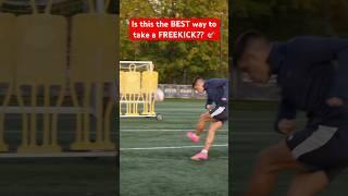 Is CURL & TOPSPIN the best way to take a freekick?? ‍️