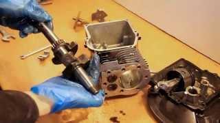 Engine Rebuild: Briggs and Stratton Mower Rebuild with Narration - Part 1