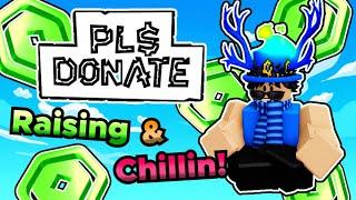 PLS DONATE LIVE! LIVE DONATING ROBUX TO EVERY VIEWER! (Robux Giveaway)