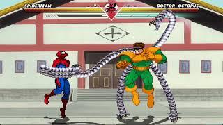 SPIDERMAN VS DOCTOR OCTOPUS | MARVEL VS CAPCOM MUGEN | INSANELY EPIC M.U.G.E.N BATTLE.