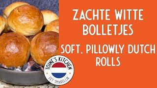 Bake Up Perfectly Fluffy Dutch Rolls: Witte Bolletjes Recipe Revealed!