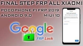 NEW FRP XIAOMI POCO F1 REMOVE GOOGLE ACCOUNT 2019 PATSH SECURITY POCOPHONE