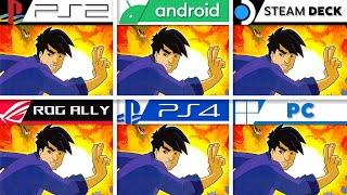 Jackie Chan Adventures | PS2 vs Android vs Steam Deck vs ROG Ally vs PS4 vs PC | Graphics Comparison