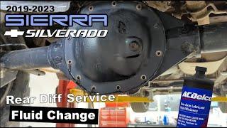 2019-2024 Sierra/Silverado: Rear Differential Service