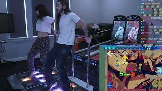 Charlie & Emiru Going CRAZY on DDR