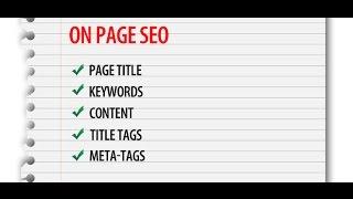 Top On-Page SEO Factors | On-Page SEO Tips