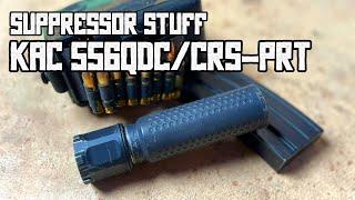 Suppressor Stuff Ep 4 - Knight's Armament 556QDC/CRS-PRT: Backpressure & Flash Test