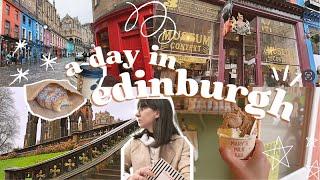 a day in Edinburgh Scotland VLOG | harry potter museum, old vintage book store & more