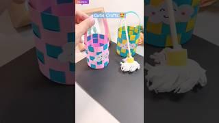 How to make a easy Origami Paper bucket .#shprts #viral #youtubeshort #DIY crafts