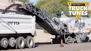 Milling Machine for Children | Truck Tunes for Kids | Twenty Trucks Channel | Cold Planer