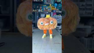 Needle Felted Chicken Nugget Blob Art
