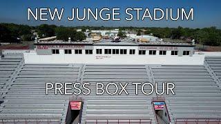 New Junge Stadium Press Box Tour