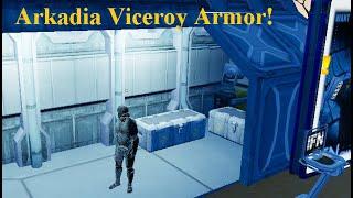 Entropia Universe: UL Viceroy Armor On Planet Arkadia! Soul Bound But So Cool Looking!