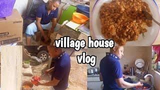 Vlog: Husband Made porridge Beans For His heavy pregnant Wife On Valentine's day With Cold Stove 