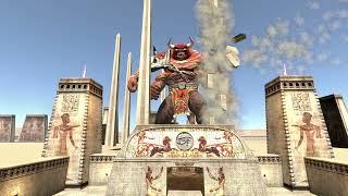 Serious Sam HD with BFE enemies final boss Ugh-Zan III