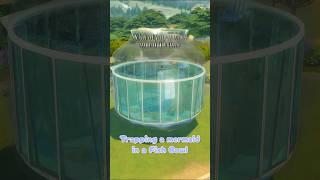 Trapping Mermaids In A Fish Bowl! #thesims4 #youtubechamps #ad