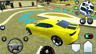 simulateur d'école de conduite automobile - voiture de course - jeux Android / iOS