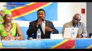 Conférence de presse des forces vives de la Résistance Congolaise, Paris le 02 sept 2017