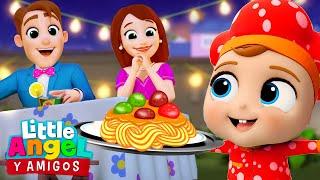 Papá Y Mamá Sorpresa  | Canciones Infantiles | Little Angel  Y Amigos