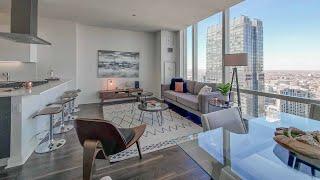 A 3-bedroom, 3-bath model #5703 at the Loop's luxury OneEleven tower