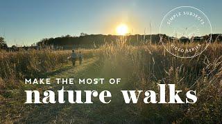 Make the Most of Family Nature Walks | Simple Nature Study | Charlotte Mason Education