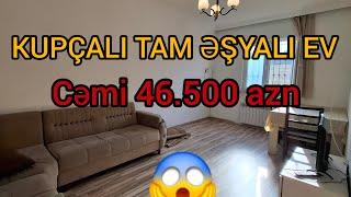  CƏMİ 46.500 AZN️KUPÇALI TAM ƏŞYALI 60 KVADRAT EV️                                  @elnurgadirov