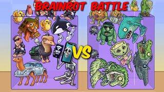 NEW Italian Brainrot MOD vs Zombie – Insane Fight! MERGE FELLAS