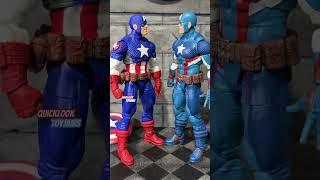 FaceOff: ULTIMATE CAP Vs. SECRET EMPIRE Captain America QUICK LOOK Marvel Legends Review