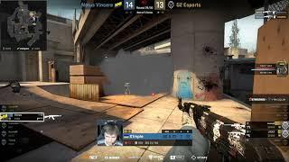 S1MPLE INSANE 1V3 CLUTCH AGAINST G2 | NA'VI VS G2ESPORT | OVERPASS (MAP2)