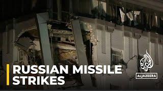 Russian missile strikes: residential and security buildings hit in Dnipro