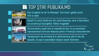 Top 5 cele mai citite ştiri de pe publika.md