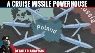 Why will Poland have the 2nd biggest cruise missile arsenal in NATO?