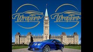 10 hour Full car wrap - Toronto wraptors goes to their ottawa location!